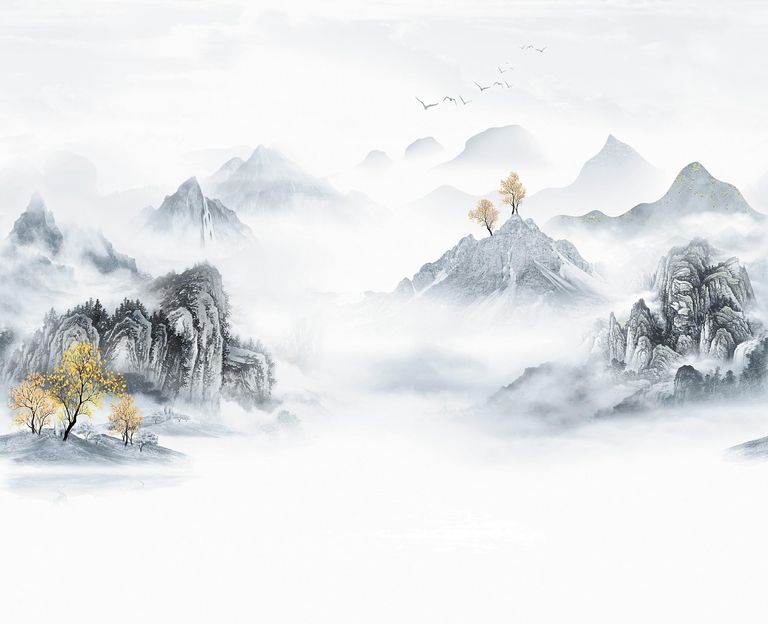 意境山水画